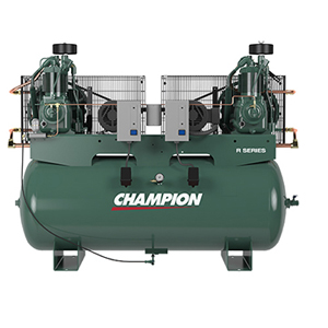 Two Stage, Splash Lubricated (2-30 HP) Reciprocating Air Compressor