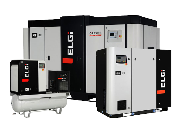 Oil Lubricated Rotary Screw Air Compressors